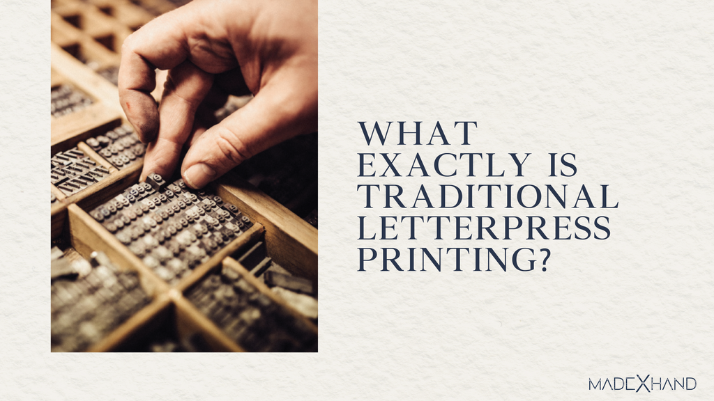 Letterpress printing best sale